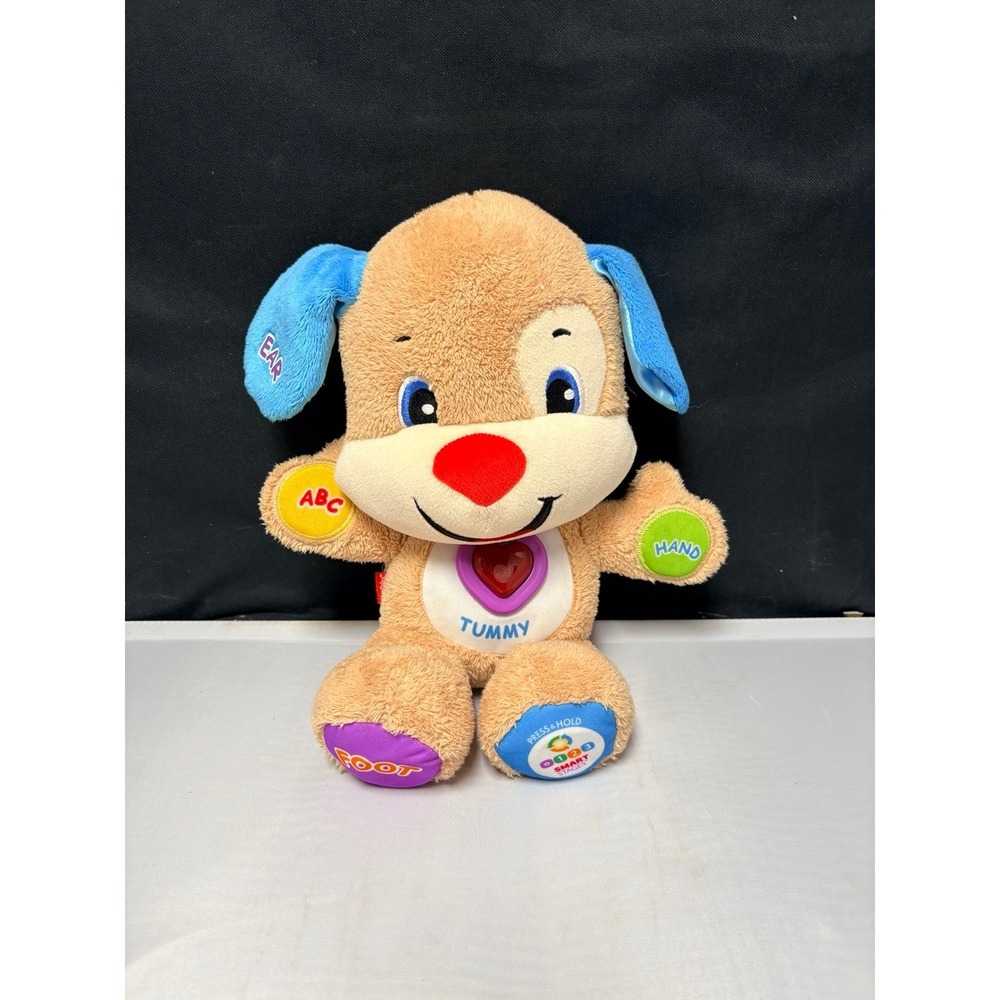 Fisher-Price Smart Stages Puppy Interactive Plush Toy Learning Toy WORKS